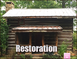 Historic Log Cabin Restoration  Arcanum, Ohio